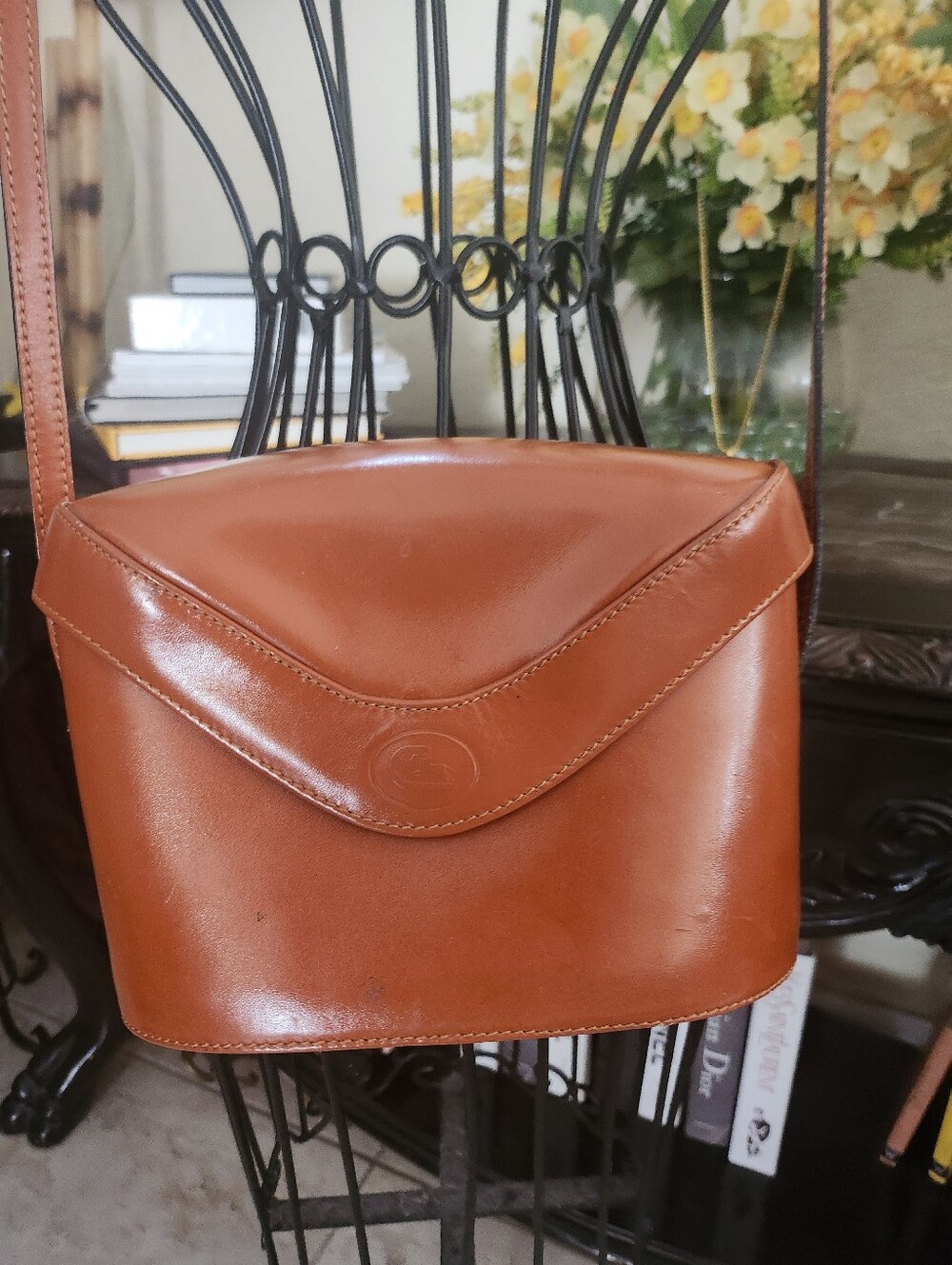 Cristian vintage leather shoulder bag